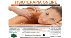 Desktop Screenshot of fisioterapiaonline.com